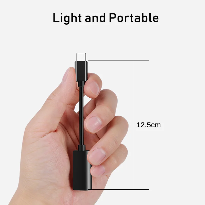 Переходник 2 в 1 с USB Type C папа на 3 5 мм AUX для наушников адаптер Huawei Mate 20 P30 Pro