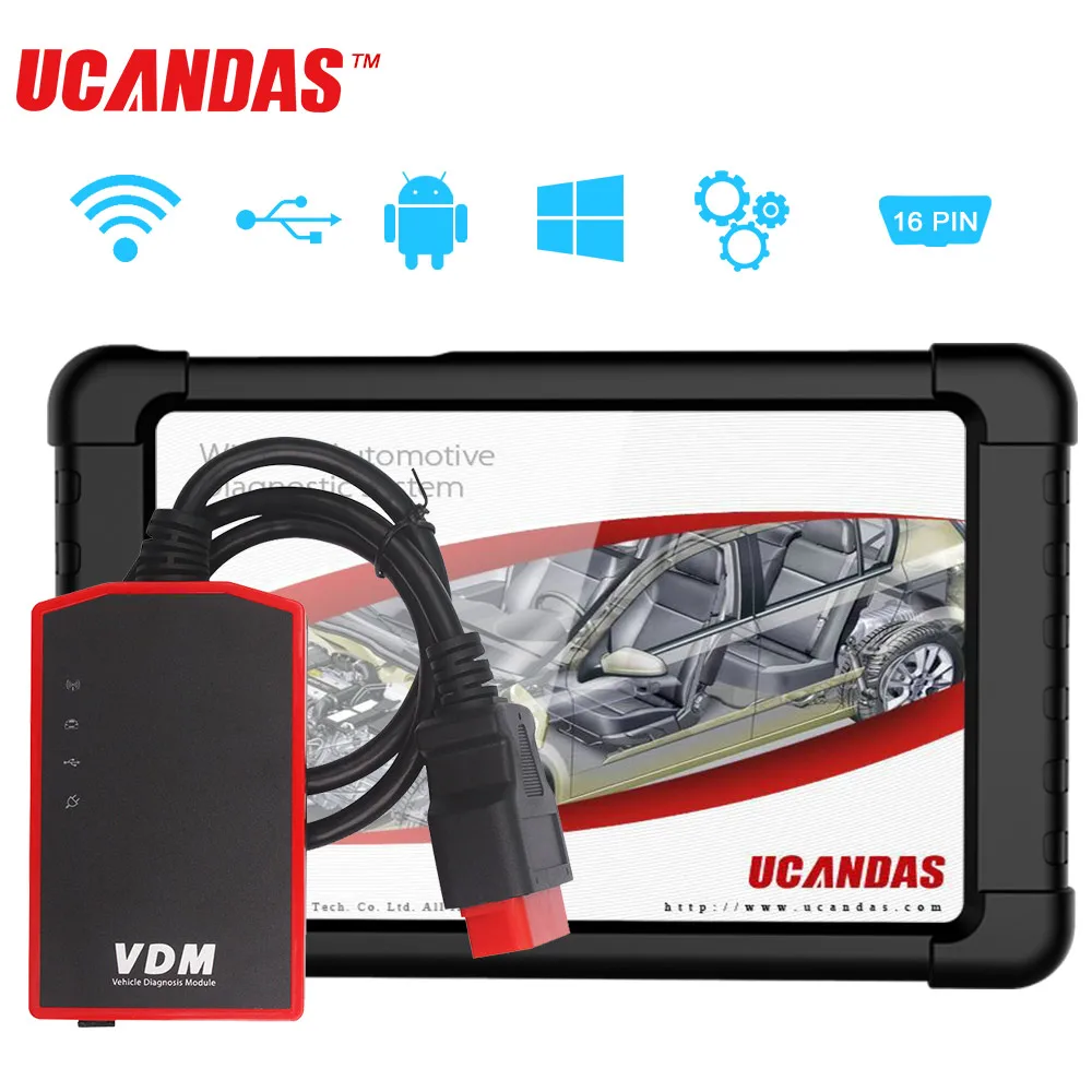 

VDM V4.5 Wifi OBD2 Diagnostic Scanner Full system Auto Diagnostic Tool Multi-Languages Car OBD2 Automotive Scanner Free Update