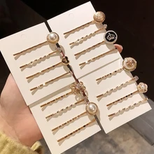 4 шт./компл. жемчужные металлическая заколка для волос расческа для волос заколка для прически аксессуары инструменты для ухода за красотой новое поступление