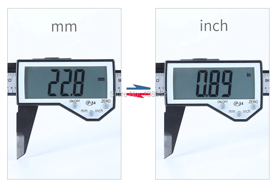 Супер ЖК-дисплей IP54 Водонепроницаемые цифровой Электронный штангенциркуль с нониусом из микрометр, толщиномер