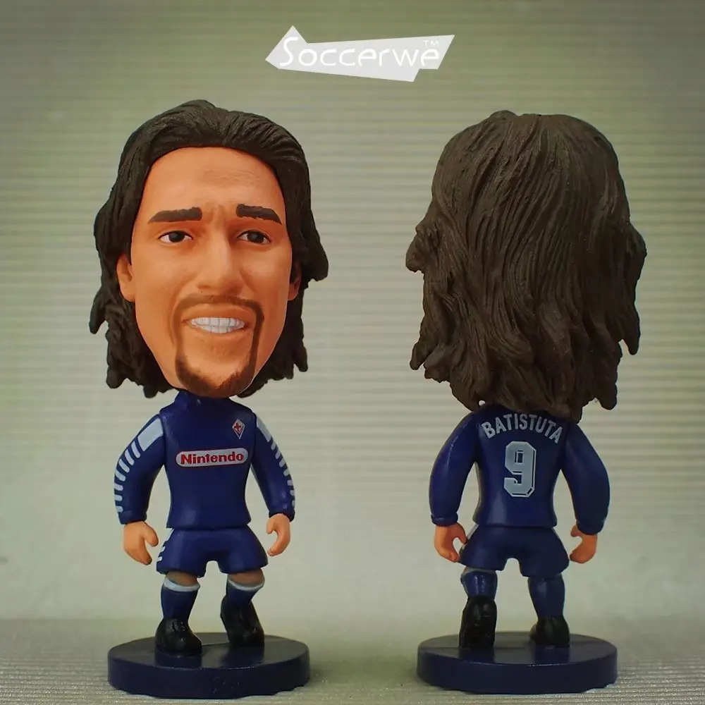 

Football star Soccer Star 9# BATISTUTA (FIO-1996) 2.5" Action Dolls Figurine The fans GIFT