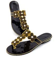 doershow Wholesale African Designer Shoes Women Fashhion Hot Style African Sandals Shoes Pumps For Wedding DD1