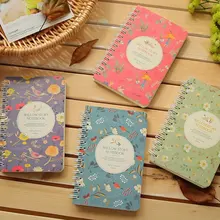 Южная Корея небольшой чистый и свежий творческий канцелярские принадлежности опрокидывания катушки дневник вы рука счета записная книжка офис блокнот