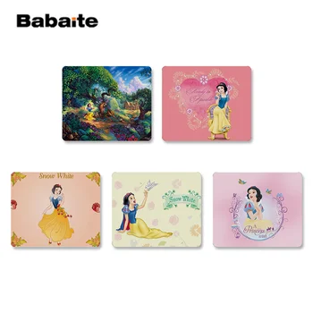 

Babaite Funny Snow White Rubber Mouse Durable Desktop Mousepad Smooth Writing Pad Desktops Mate gaming mouse pad