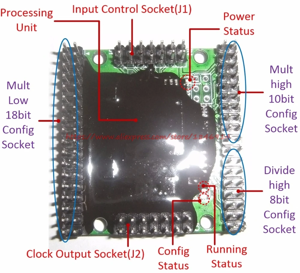 

Parallel control high precision sine wave doubling frequency clock signal generator All digital phase-locked loop ADPLL module