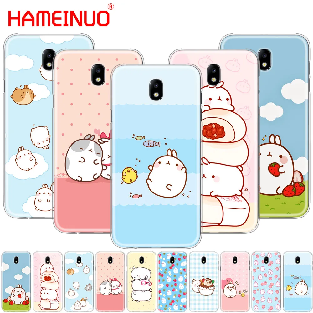 HAMEINUO Molang кролики кавайная коробка картофель чехол для телефона Samsung Galaxy J3 J5 J7 2017