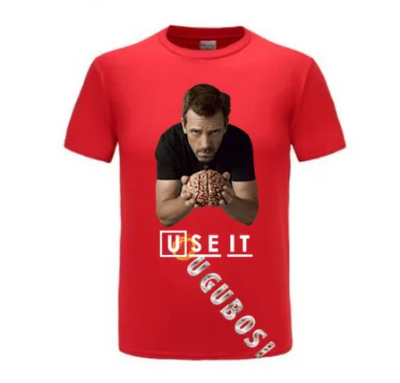 Новая Лицензированная футболка для взрослых Ho use M.D Use It Brain In Hand|Футболки| |