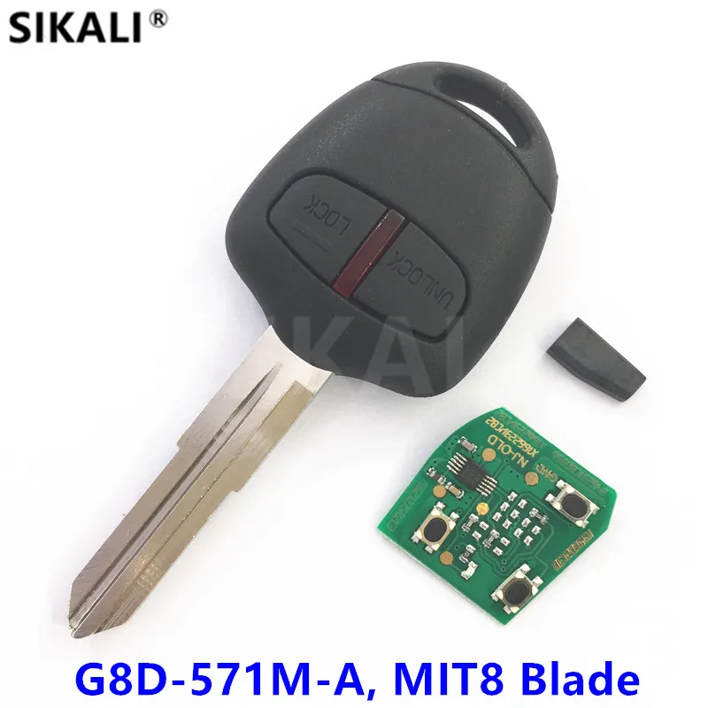 

Car Remote Key for Model: G8D-571M-A for Outlander Montero Pajero L200 Shogun Triton Sportero ASX Colt Lancer MIT8