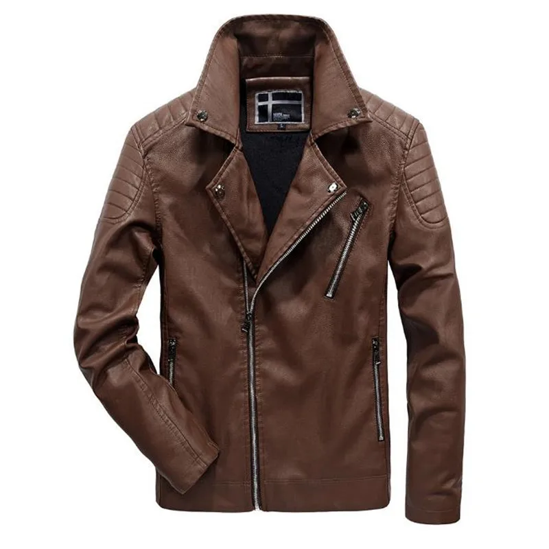 Pu Los Color Viento E Cuero Alta Sólido Chaqueta Otoño Invierno Hombres De Capa wine Red Prueba Gama black A Motocicleta 2017 Brown xPF4wfqOY