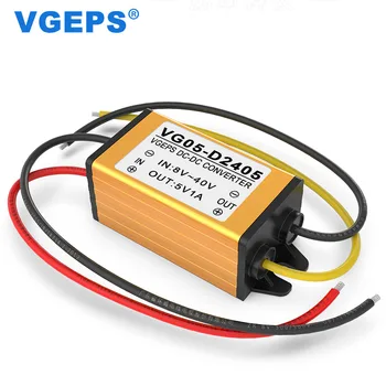 

24V to 5V 1A DC Power Step-Down Regulator, High Quality 12V to 5V DC-DC Power Module Transformer