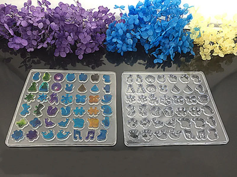 

Multi Design Clear Silicone Mold For Making Jewelry Stud Earrings DIY Mold Resin Casting resin molds for jewelry