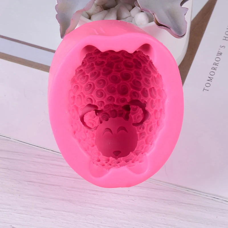

3D Sheep Animal Shape Silicone Mold Fondant Mold Sugar Craft Mould Chocolate Decoration Baking Tool