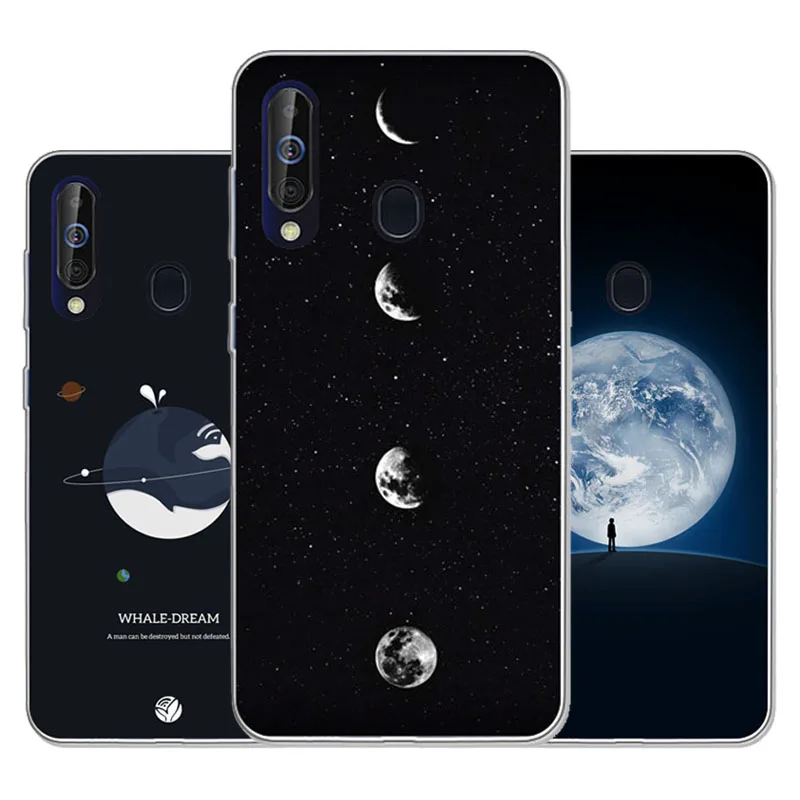 For Samsung Galaxy A60 Case,Silicon map view Soft TPU Back Cover for Galaxy A60 SM-A606F A606F/DS protect Phone cases