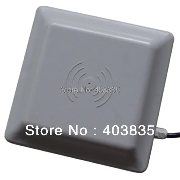 UHF RFID считыватель карт 6 м длинный диапазон, 8dbi антенна RS232/RS485/Wiegand чтение 6 м интегративный UHF считыватель