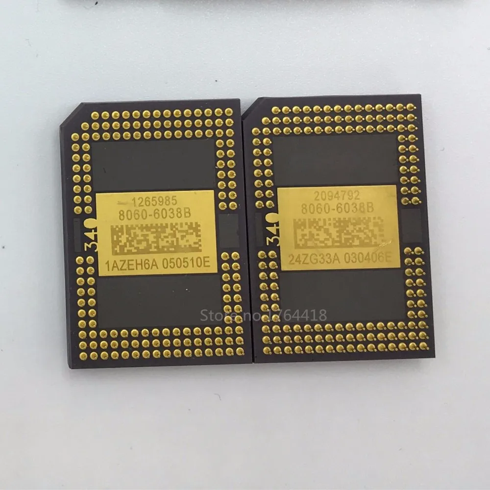 

second-hand Projector DMD chip 8060-6038B 8060-6039B 8060-6139B 8060-6138B for Ben q NP110+ NP115+