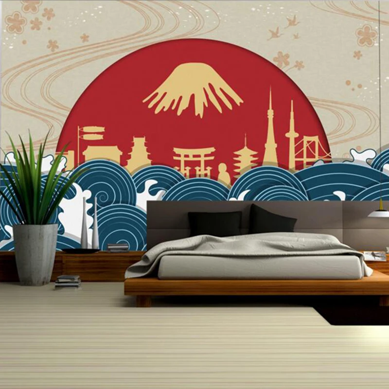 Landscape Wallpaper Mountain Minimalist Modern Photo Wall Murals Designs for Living Room Free Pictures Study | Обустройство дома