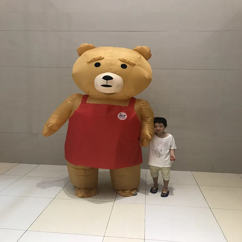 Inflatable Teddy Bear Costume (9)