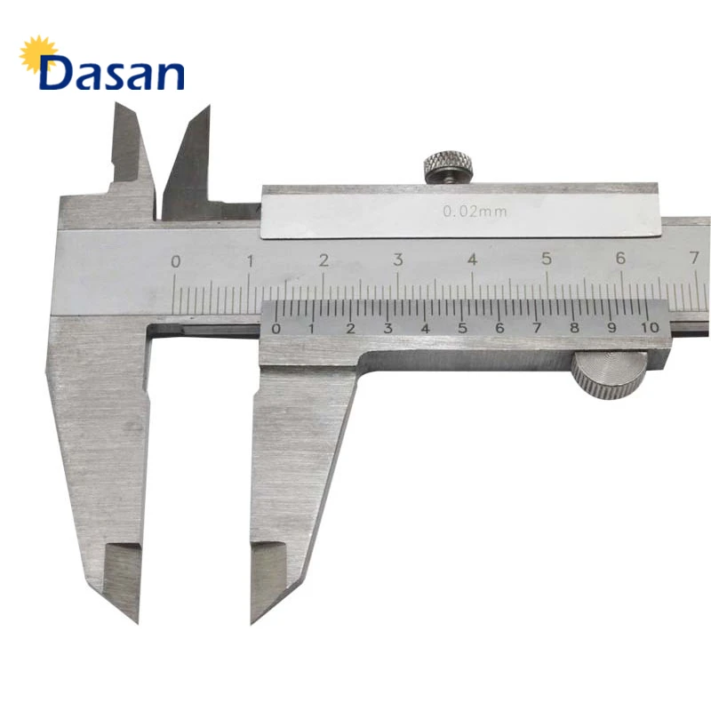 1 шт штангенциркуль 0-150 мм нержавеющая сталь механический калипер точность 0-200 мм 6 дюймов 8 дюймов ударопрочный металлический измерительный прибор