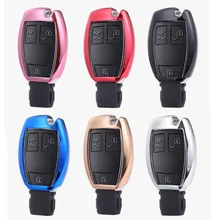 Ключи от машины Защитный чехол держатель кошелек для Benz CES мл 4 кнопки Замена Key Holder