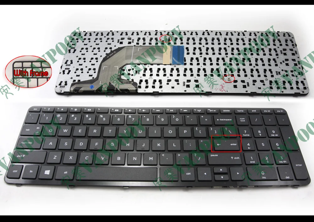 Keyboard for HP Pavilion 15-e020ca 15-e027ca 15-e033ca 15-e040ca 15-e041ca