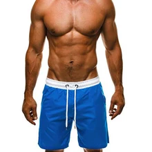Мужские пляжные шорты спортивные регулируемые гибкие шорты для занятий фитнесом и серфингом, спортивные плавки, летние шорты купальные шорты, шорты для плавания 0,2