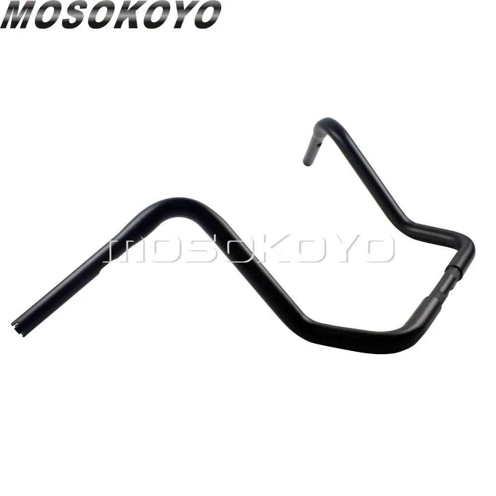 12 &quotRise Drag Handlebar 38&quot Wide 1 1/4 &quotбар для Harley Touring Dressers Baggers FLHT FLHTC 1982-2018 обтекатель бар