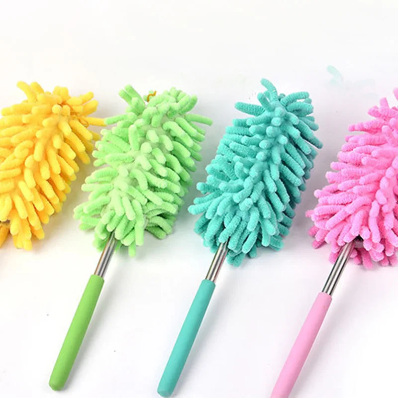 Telescopic Microfiber Duster House Cleaning Long Handle Retractable