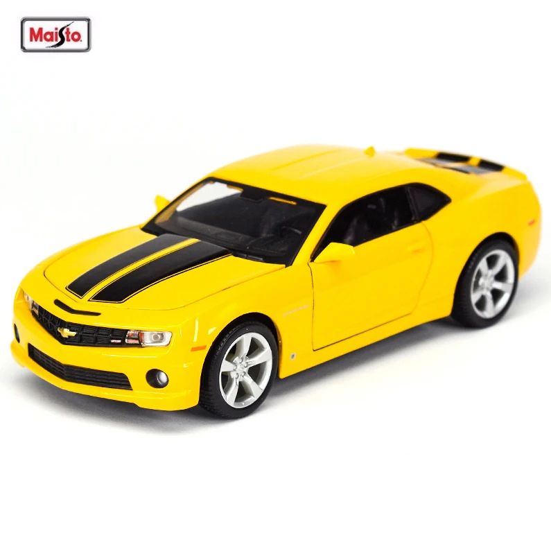 1:24 модель Maisto 2010 Chevrolet Camaro ss RS металлические Литые игрушечные машинки коллекционные модели игрушечных автомобилей для мальчиков Подарки оригинальная коробка