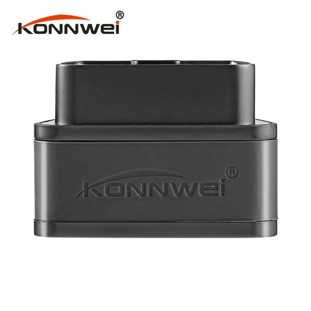 Konnwei KW903 ELM327 Bluetooth ODB2 автомобильный диагностический сканер детектор инструмент считыватель кода для Android для IOS OBDII автоматический сканер