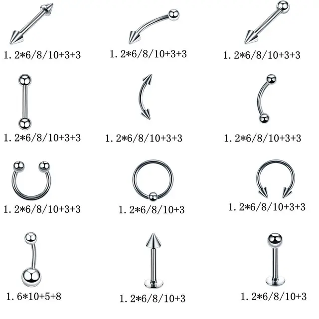 Imixlot 60 sztuk partia ze stali nierdzewnej wielofunkcyjny Mix style Body Piercing języka brwi brzuch nos pierścień Lip Piercing biżuteria tanie tanio Moda TRENDY YLBJ607A-6M(60) Piłka Labret Wargi przebicia biżuteria Metal Ciało biżuteria Body Piercing Jewelry Zhejiang China (Mainland) Imixlot 60 sztuk partia ze stali nierdzewnej wielofunkcyjny Mix style Body Piercing języka brwi brzuch nos pierścień Lip Piercing biżuteria tanie tanio Moda TRENDY YLBJ607A-6M(60) Piłka Labret Wargi przebicia biżuteria Metal Ciało biżuteria Body Piercing Jewelry Zhejiang China (Mainland)