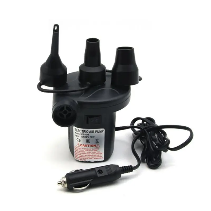 

12V 4800PA AC Car Electric Air Pump For Camping Airbed Boat Toy For Outdoor Air Bed Pump