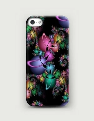 1PCS 3D high-end full coverage FIoraL pattern StyLe hard HD case cover for lphone 5 5S 4 4S free shipping 027 |