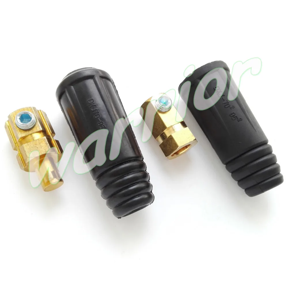 

400Amp-500Amp 70-95 Welding Cable Connector Male Plug and Female Socket Quick Fitting Euro Style