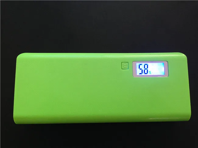  5x18650 power bank box battery case external charger DIY box high capacity power bank for cellphones tablet with LCD (no battery 