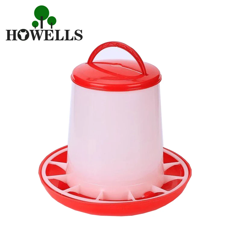 Пластиковые поилки howells для цыплят птиц поилка курицы кормушка еды