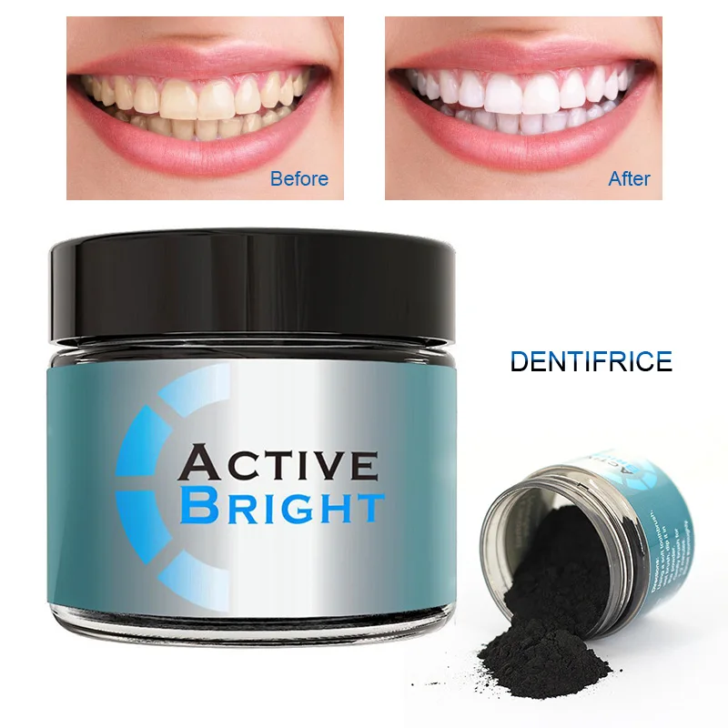 

Hot Coconut Shells Activated Teeth Whitening Powder Food Grade Tooth Care Organic Natural Bamboo Charcoal Toothpaste Powders SK