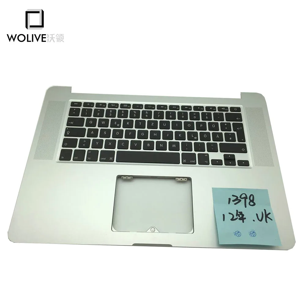 New Topcase For font b Macbook b font Pro Retina 15 4 A1398 2012 Palmrest with