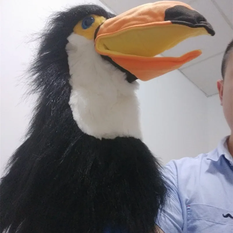 

The Puppet Company Large Birds Bird of Paradise Hand Puppet Cockatiel and Crow and Purple Monkey plush toy Hand Puppet doll