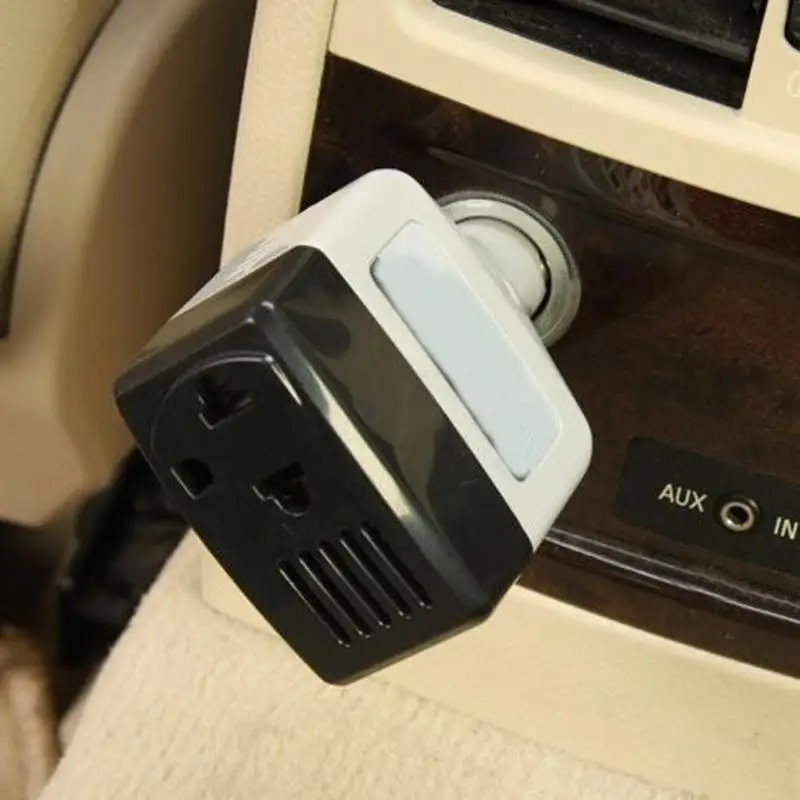 

Car Voltage Power Inverter Converter USB Charger DC 12-24V to AC 220V Auto Electronics Accessories