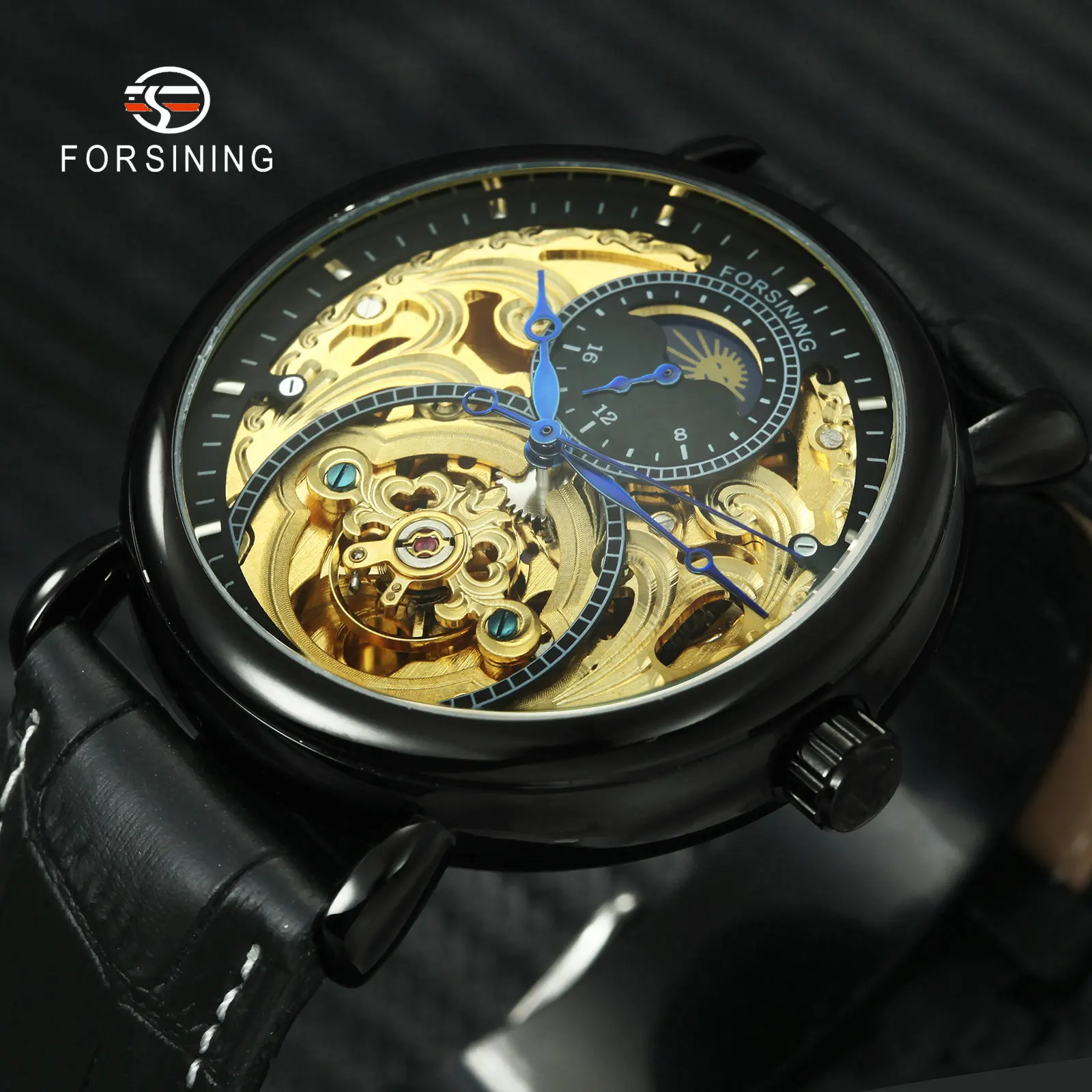 Forsining Gold Watch Men Luxury Automatic Watches Mens 2020 Top Brand