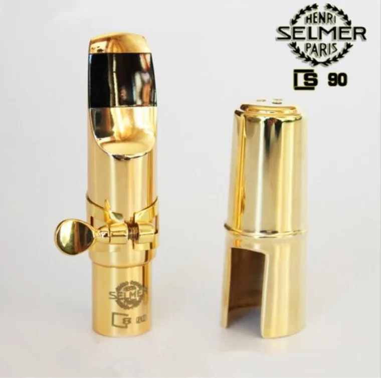 

New S90 Metal Mouthpiece Gold Alto Sax Tenor Soprano Saxophone Mouthpiece Professional Grade Free Shipping