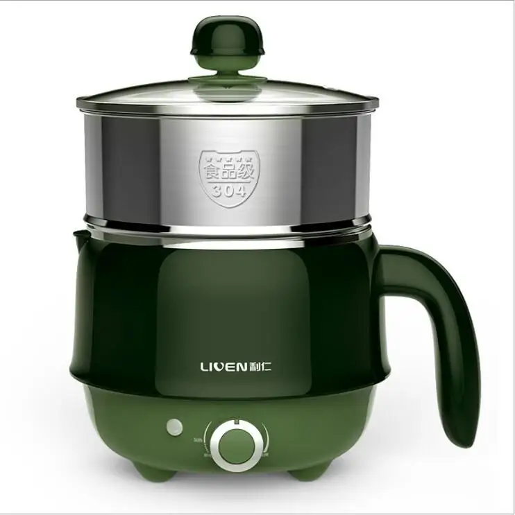 2 in 1 Stew and Steam 1.5L Rice cooker Small 220V Cooking Machine Multi