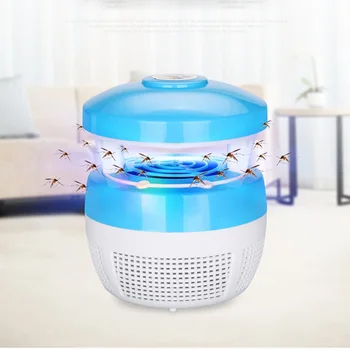 

USB Radiationless Electric Mosquito Killer Trap Photocatalysis Household Mute UV Night Light Lamp Anti Mosquito Zapper