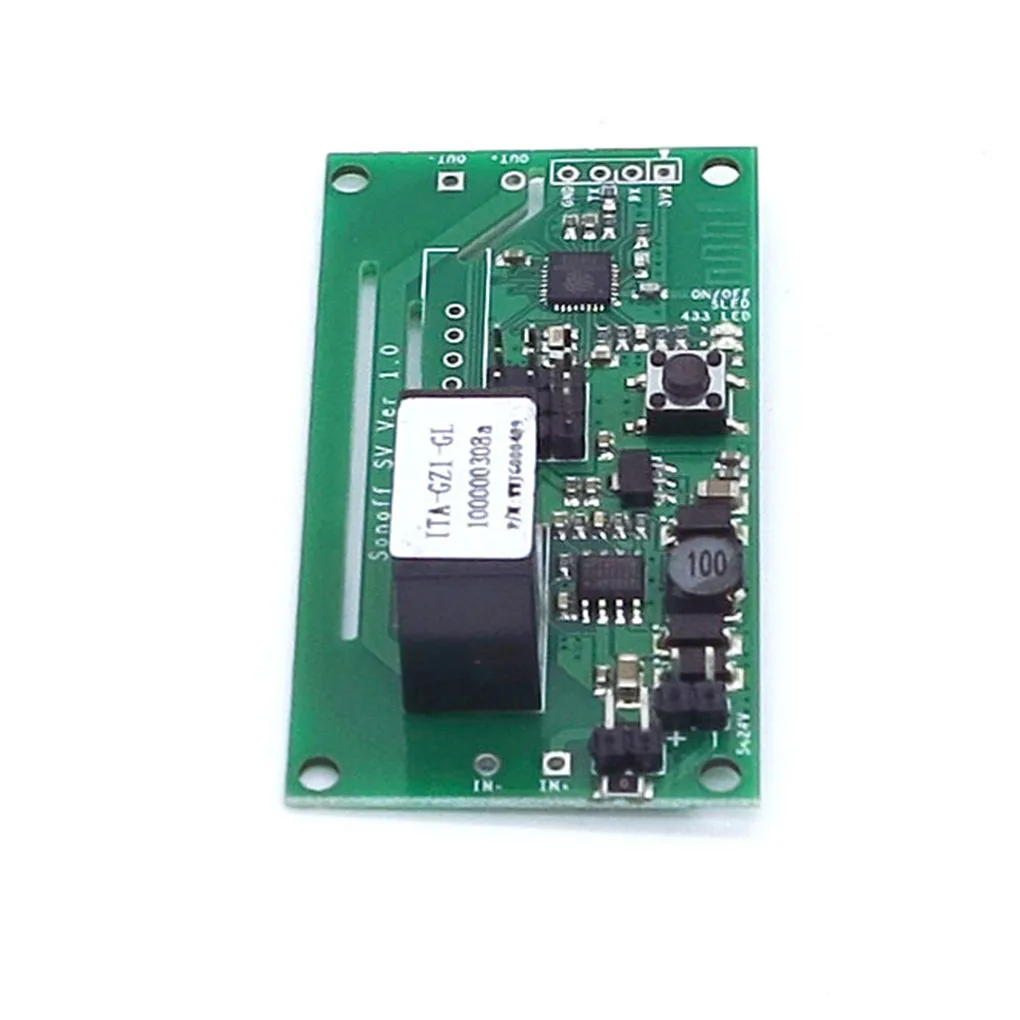  SONOFF SV Safe Voltage Long Distance Remote Timing WiFi Wireless Switch Module for IOS/Android Smar - 32958965500