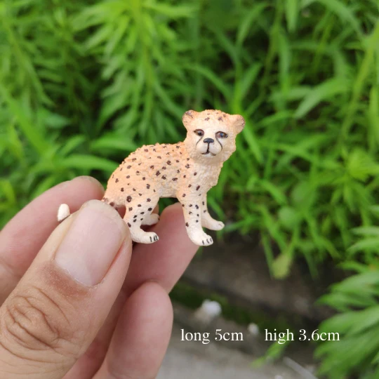Коллекция игрушек Acinonyx jubatus для детей с сертификацией CE|Игровые фигурки и