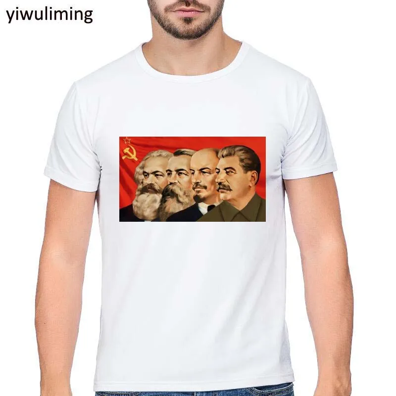 Новинка не было такого дерьма со мной лидер СССР Сталин футболка с принтом
