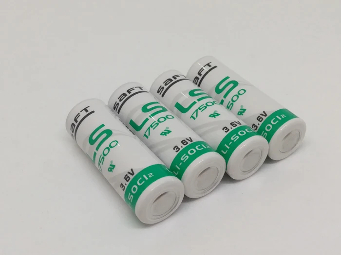 10 шт./лот новый оригинальный saft ls17500 3.6 В 1100 мАч литиевых Батарея 17500 Батареи