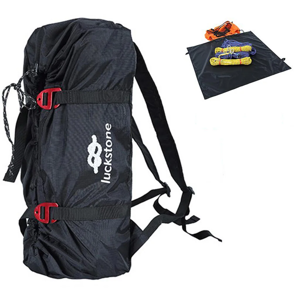 Cabo de Transporte Portátil à Prova Escalada Corda Bolsa Caminhadas Mochila Ombro Dobrável Dwaterproof Água Chão Esteira 12 High Quality Esporte e Lazer