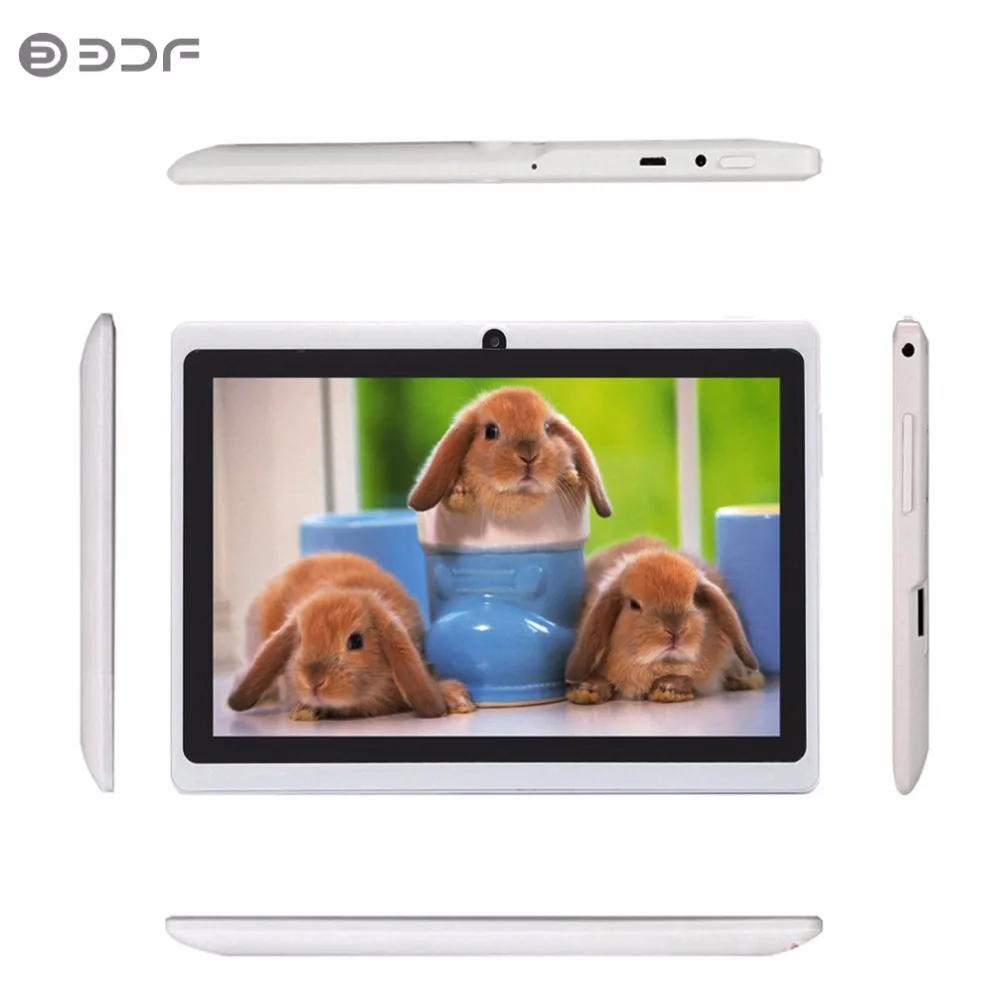 

Happy shopping 7 Inch Android4.4 tablet pc wifi dual camera LCD Quad Core Tablets Pc 2018 Latest design 8G Storage kids tablet