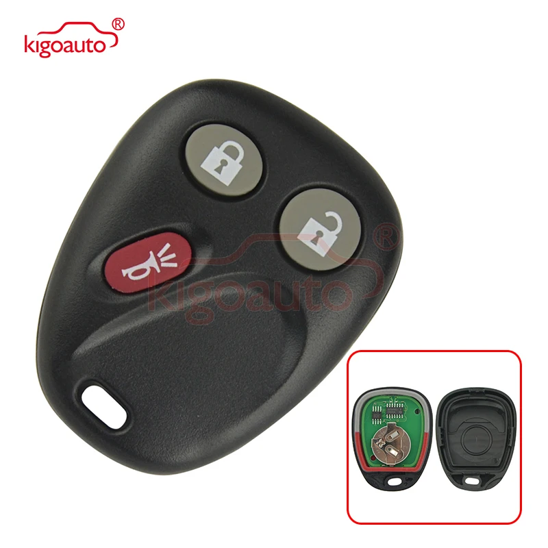 Kigoauto LKIGOAUTO HJ011 3 Button 315Mhz Remote Fob For GM Cadillac Escalade Chevrolet Tahoe 21997127